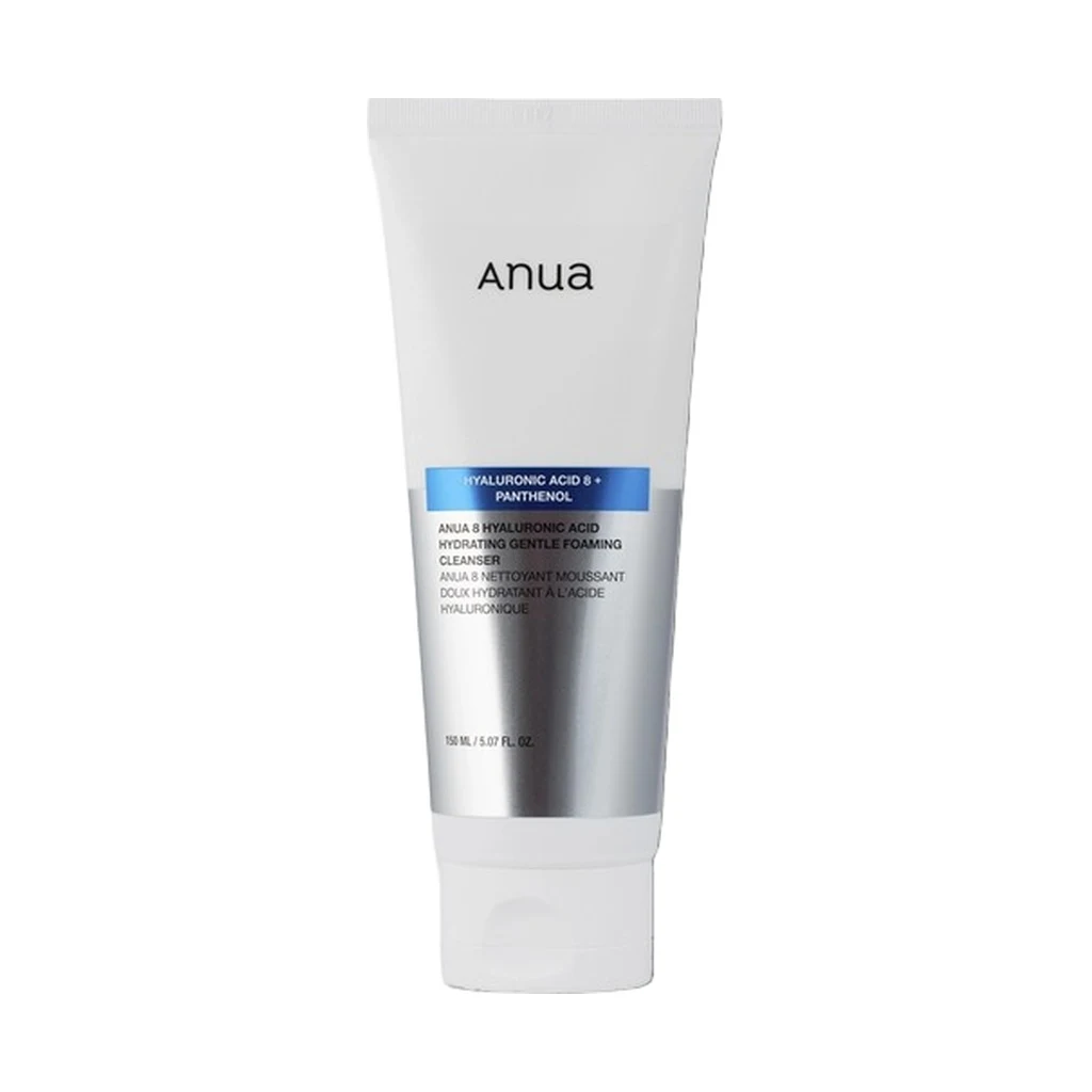 Увлажняющая пенка для умывания Anua 8 Hyaluronic Acid Hydrating Gentle Foaming Cleanser 150 мл