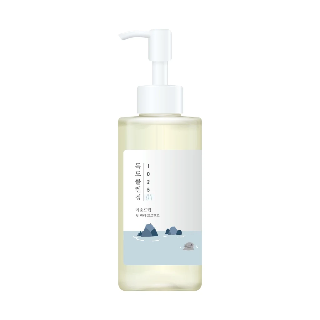 Мягкое очищающее масло с минеральной водой ROUND LAB 1025 Dokdo Cleansing Oil 200 мл